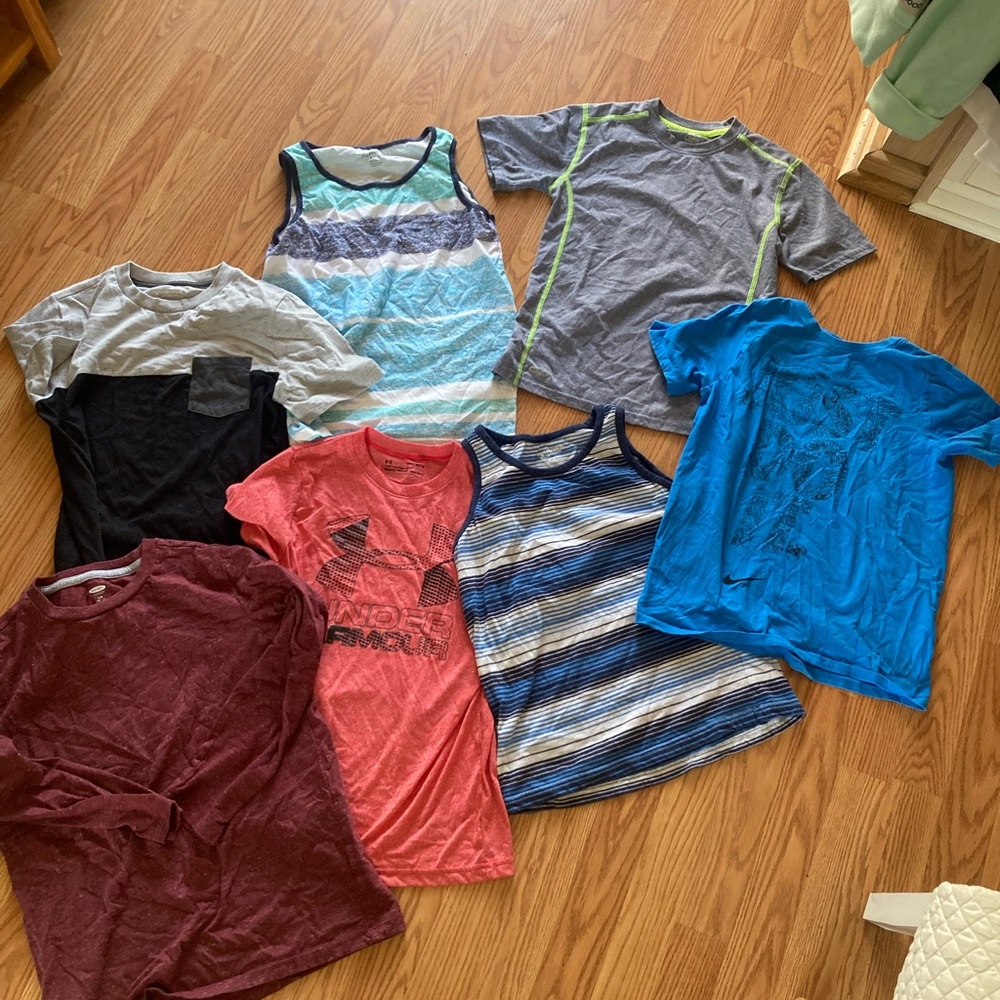 Boys 10/12 summer lot shirts